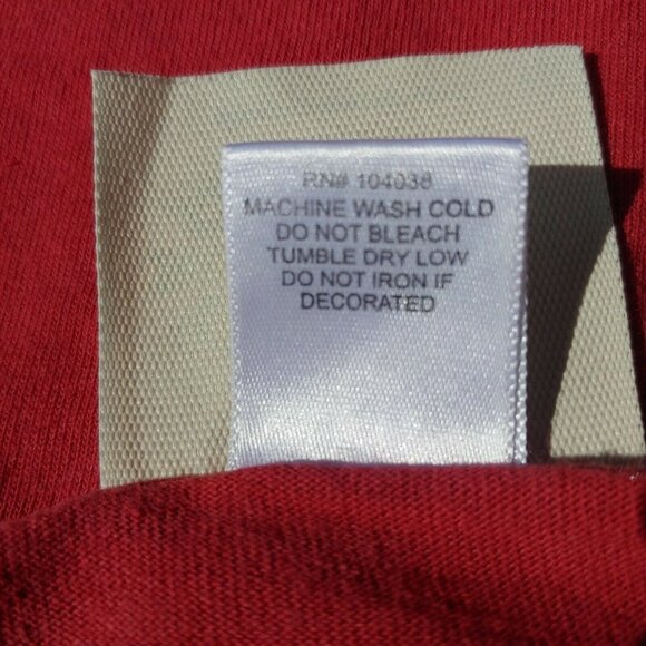 Fred Harvey Grand Canyon Womens M Shirt Red Kokopelli Long Sleeve Southwest AZ - Picture 4 of 7